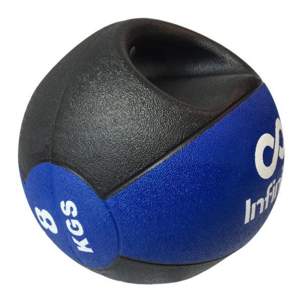 Pelota Medicinal Doble Agarre INFINITEC - 6kg a 10 kg - Imagen 5