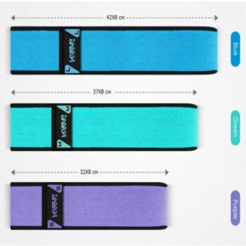 Hip Bands Premium- Mini Bandas Tela - Imagen 4