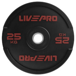 Discos Olímpicos Bumpers LIVEPRO 25kg (par)