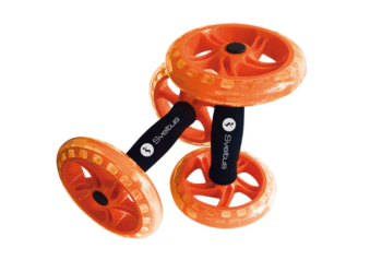 Rueda doble AB naranja x2 - Imagen 3